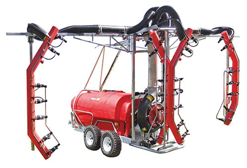 3500L P55DSE TRAILED 2 ROW TURBOWRAP