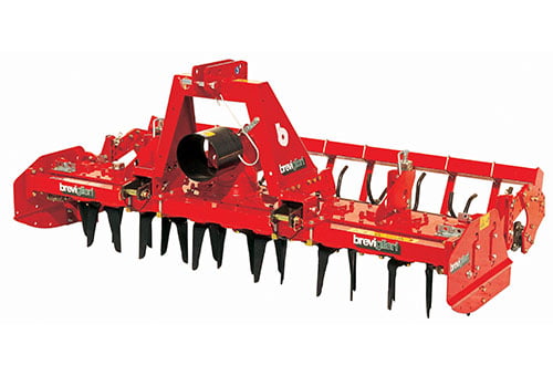 Brevi MekFarmer 100 Power Harrow working width 2460mm, cage roller 405mm