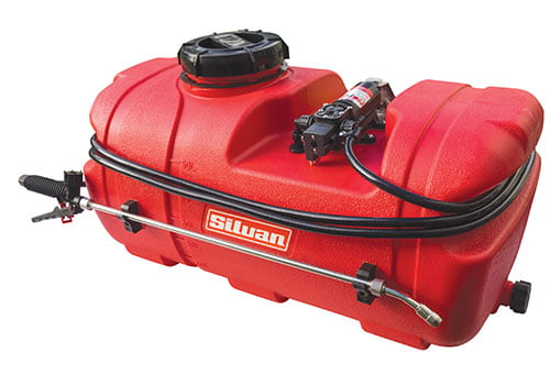 Påhængsmotor udbrud Beliggenhed Spotpak 55L Redline 12V Sprayer - Silvan