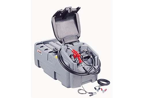 SILVAN 12V 200L Diesel Transfer Unit with lockable cover