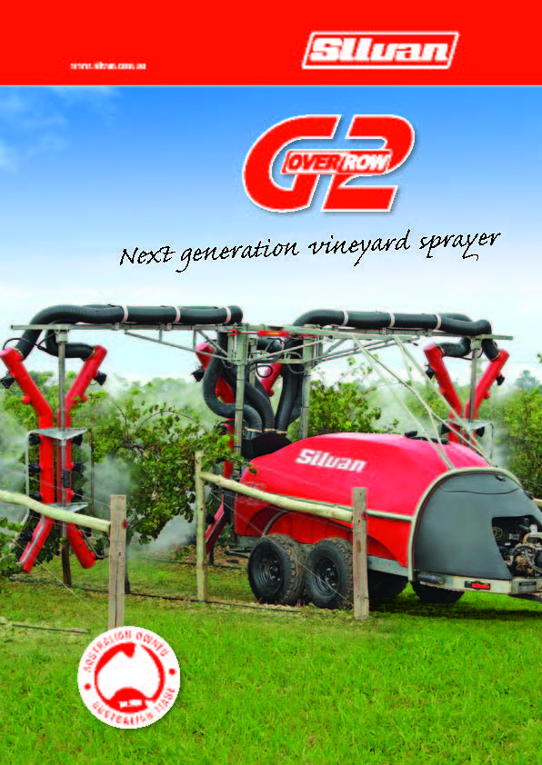 G2 Over Row Vineyard Sprayers Silvan Australia