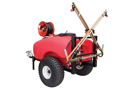 300L LIGHTFOOT TRAILED SPRAYER with Reel and 4M Folding Boom