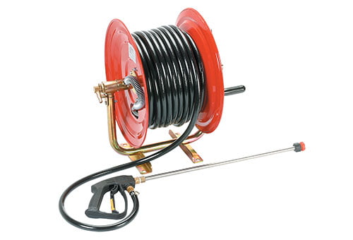 ECONOMY 30m HOSE REEL with JetPro 49 Spray gun