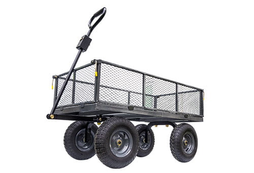 LARGE STEEL MESH CART