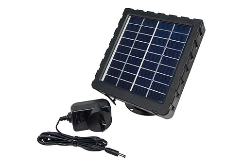 Secure Solar Panel And Battery