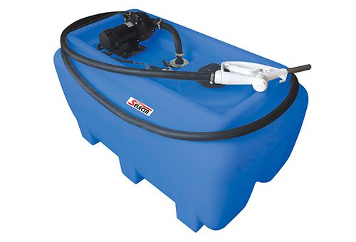 12 VOLT 200 LITRE SELECTA BLUE TRANSFER UNIT