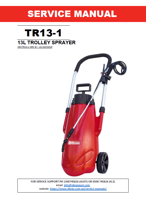 13L TROLLEY SPRAYER (TR13-1)