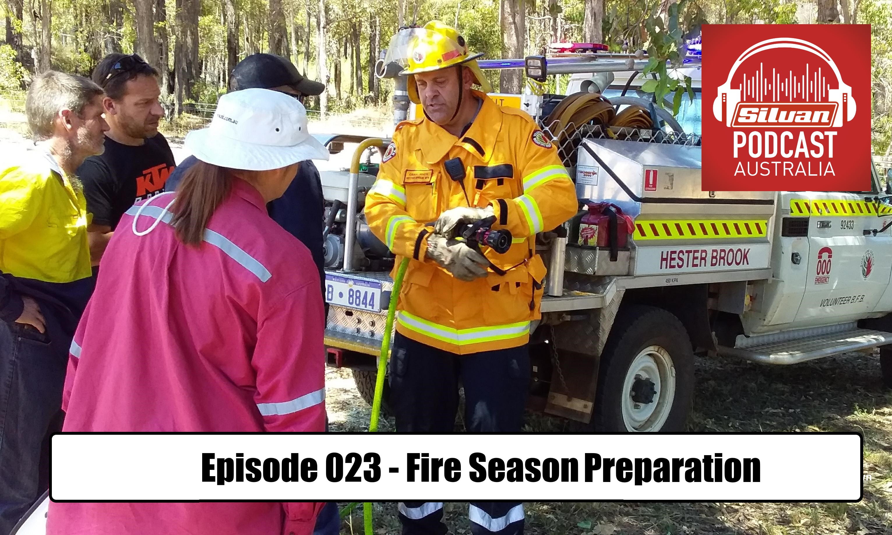 Preparation for Fire Fighting Season