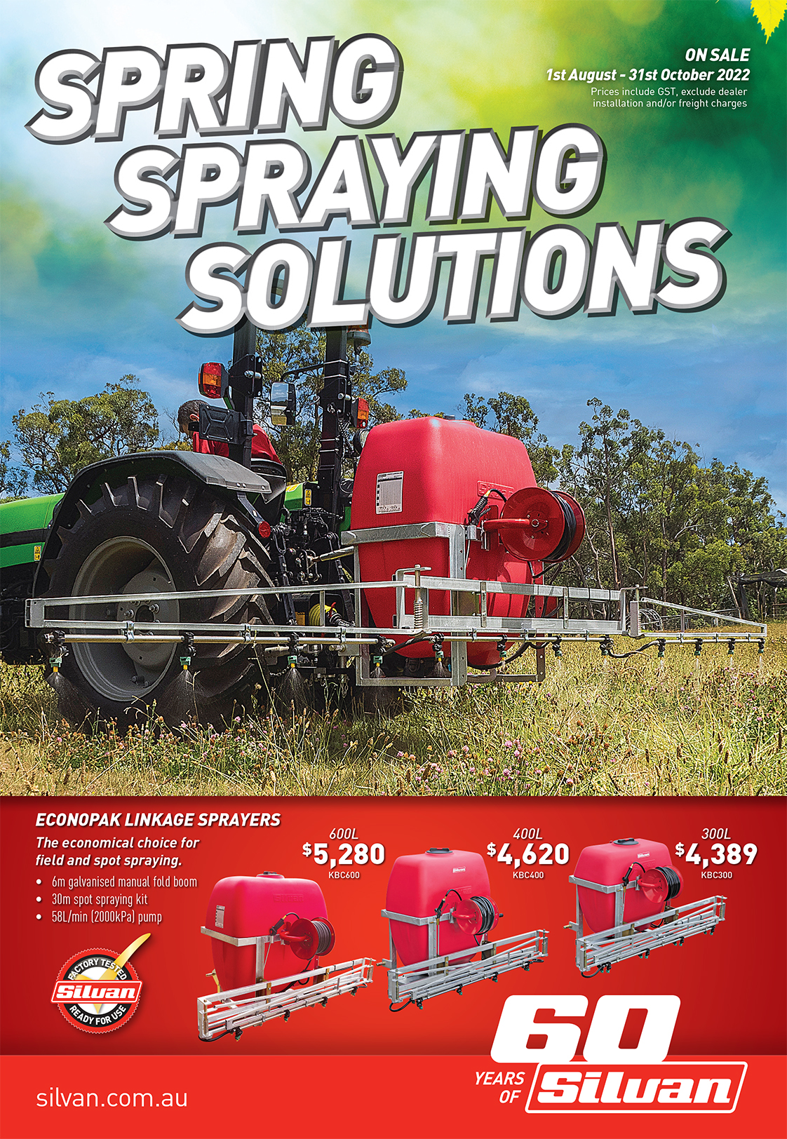 Spring Spraying Solutions Catalogue
