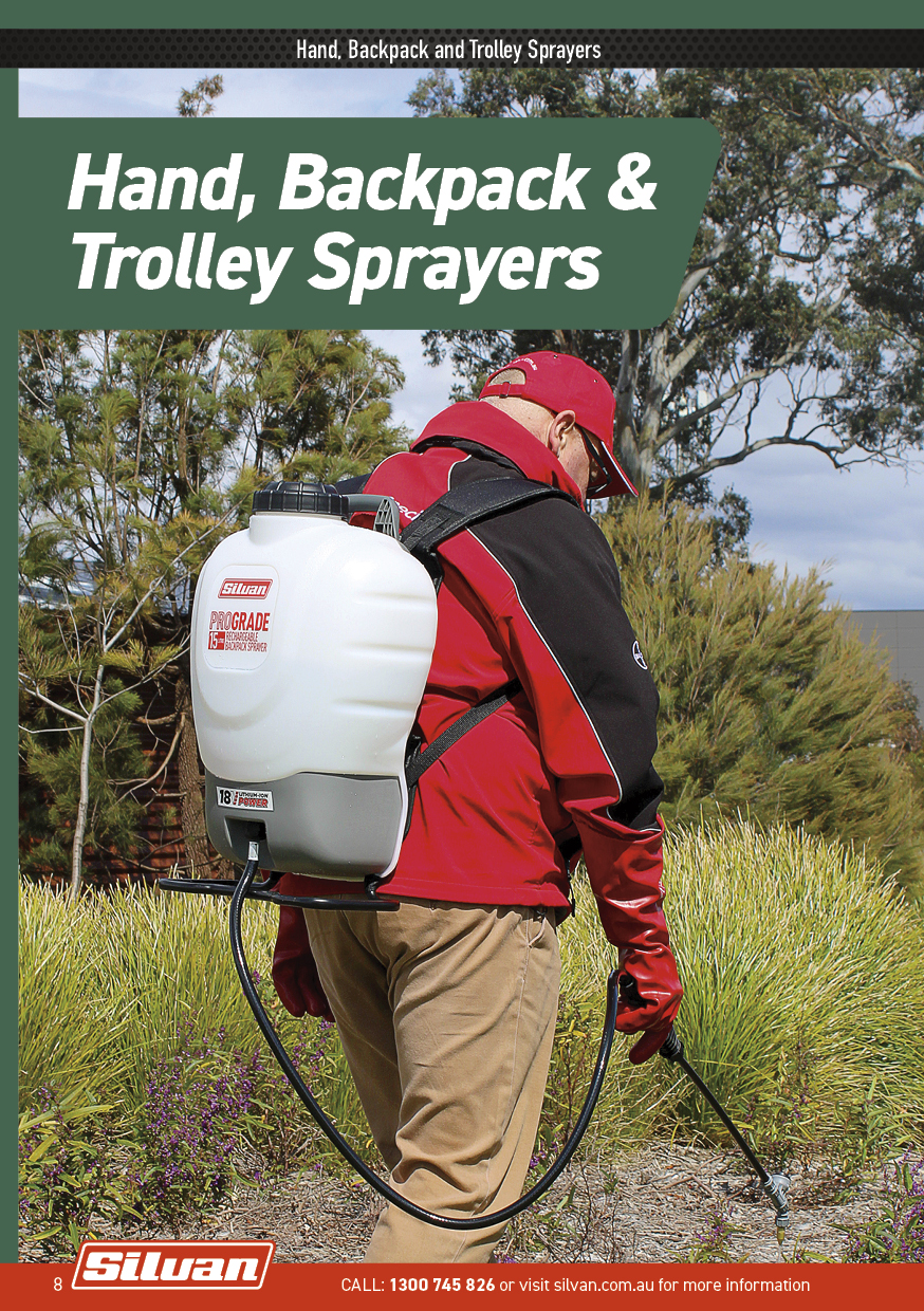 Hand, Backpack & Trolley Sprayers