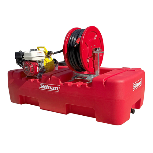 SQUATPAK 600L DAVEY GX160 + POLY HOSE REEL (SQF600D-FPR1)