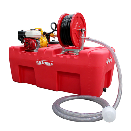 SQUATPAK 800L DAVEY GX1600 + POLY HOSEL REEL + 30M FAST FILL (SQF800D-FPR4)