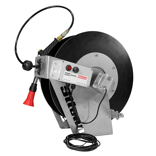 MK2 EASYROLL RETRACTABLE HOSEREEL 50M & ATOMISER SPRAYGUN (180NL2)