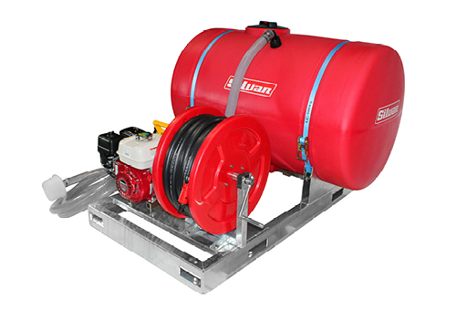 SLED FIRE 600L HONDA/DAVEY FPR HOSE REEL C/W FAST FILLER (SLF600D-FPR1 ...